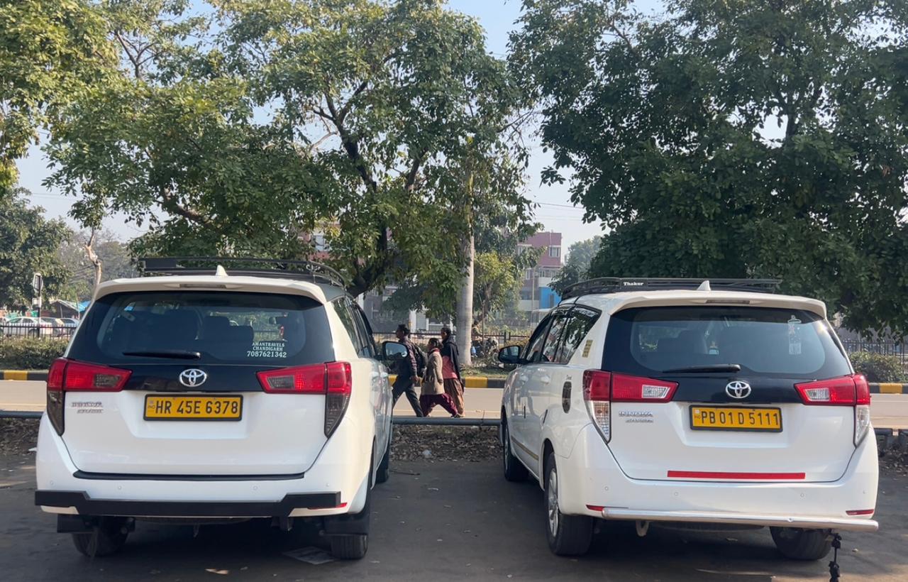 Innova Crysta Interior Seating Chandigarh