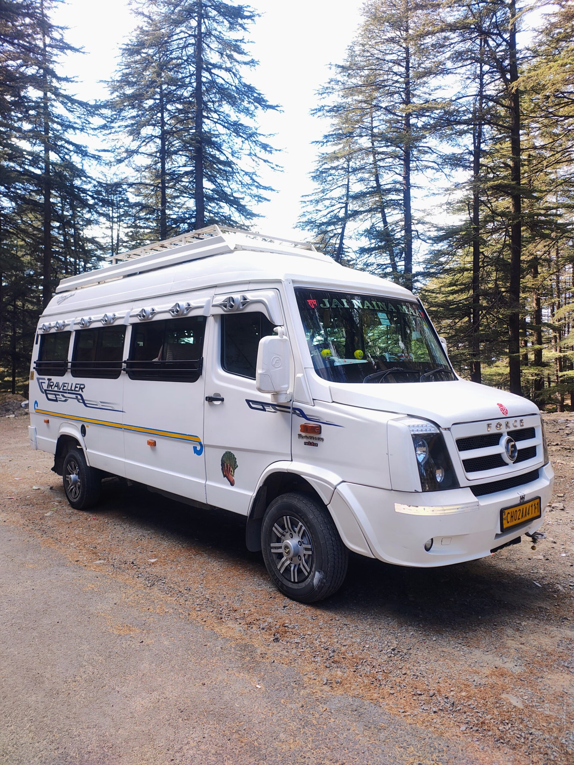 Tempo Traveller in Chandigarh 12 Seater Interior